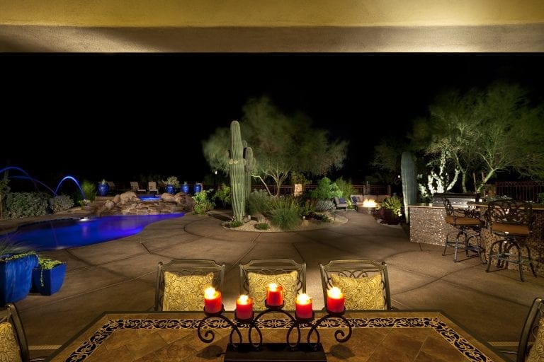 Mesa Desert Highlands Blooming Desert